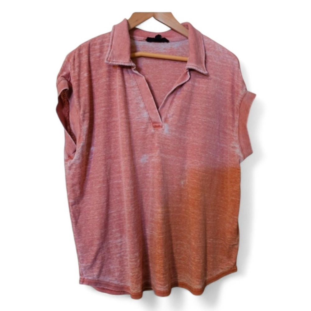 JANE + DELANCEY Burnout Sleeveless Top - Large